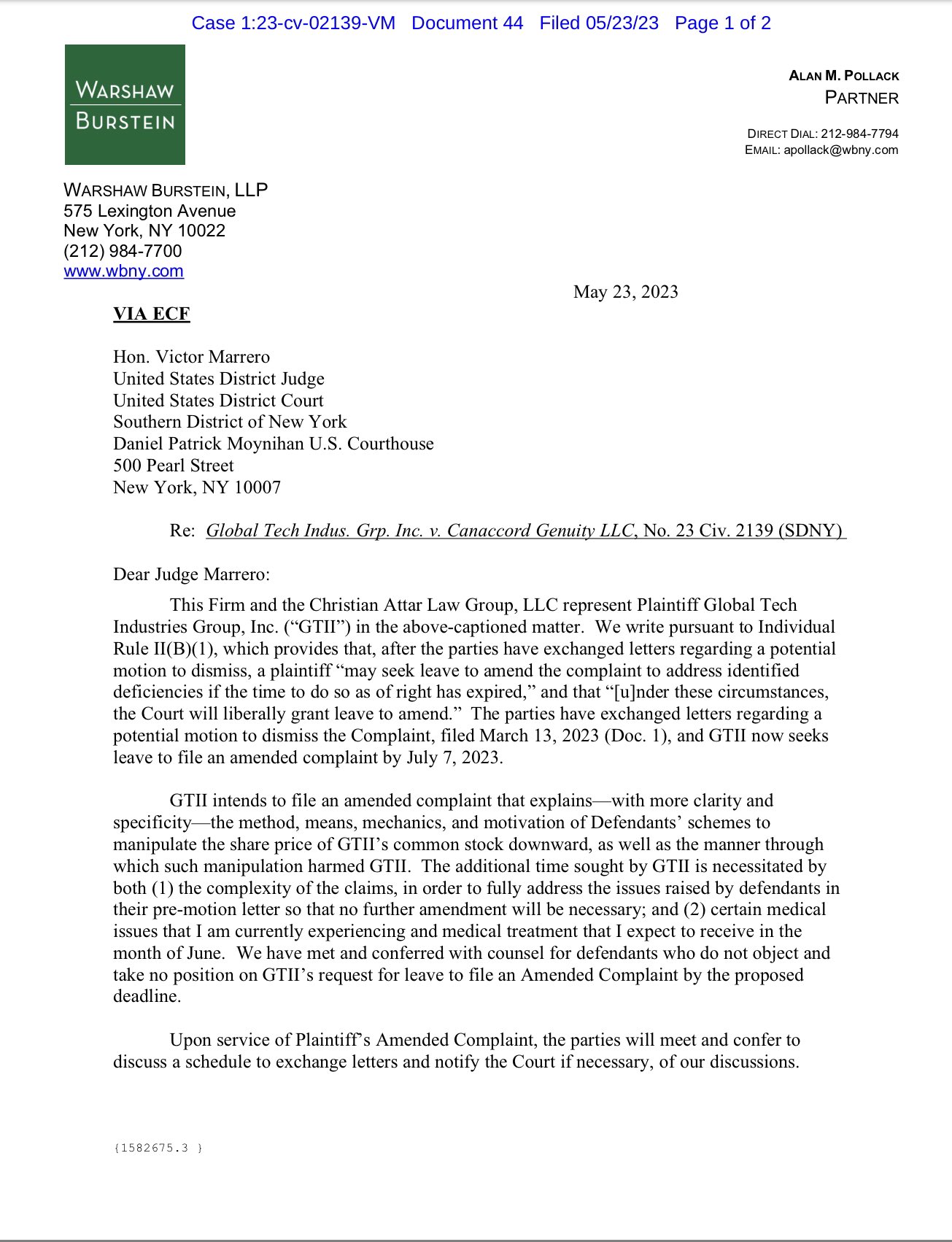 pronounced: 🦉🐝 on X: "Cannacord, currently in litigation w/  @JWesChristian, has massive amounts of evidence gathered against them by  ShareIntel. Remember the “motherlode” comment?? $gTii  https://t.co/myp8CbndTp" / X