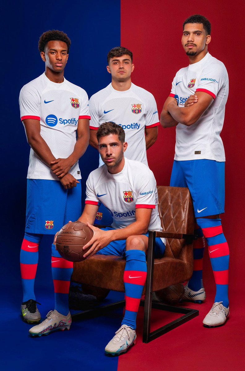 barcacentre's tweet photo. How do you rate Barcelona's away jersey? (1-10) ⬇️ https://t.co/WYuWF1caHm