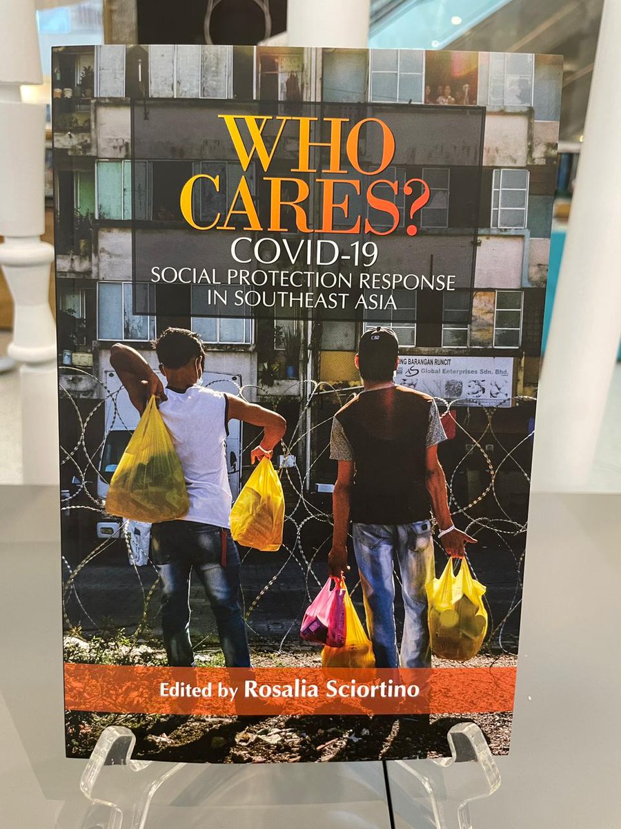 SEAJunction's tweet photo. ✨Special!! Get a copy of the book "Who Cares? COVID-19 Social Protection Response in Southeast Asia" by Rosalia Sciortino here at SEA-Junction!!  
More info, email: info@seajunction.org or phone: +66970024140📞 

#riverbooks #SilkwormBooks #GMS #mekongriver #southeastasia #books https://t.co/njM9Tlsx6w