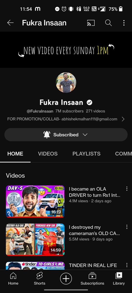 Sainidia1's tweet photo. 7 million strong 💪🤍
#Fukralnsaan #AbhishekMalhan #YouTube https://t.co/vJkYfeKzpE