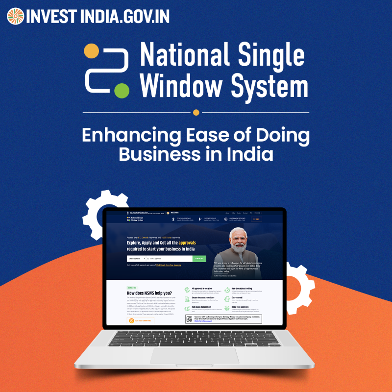 investindia's tweet photo. National Single Window System revolutionises the investor experience with its state-of-the-art features, ensuring a seamless journey from start to success. Take a look!
Explore more https://t.co/fSEoQzdg90
#SimplifyingBusiness #SingleWindowToIndia @DPIITGoI @DoC_GoI