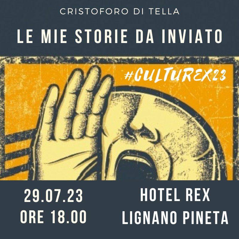 MarcaAperta's tweet photo. #CultuRex23 #lignanopineta #slowfood #foodlover #antichisapori #cucinaitaliana #iosonofvg https://t.co/3ThLHJZRqs