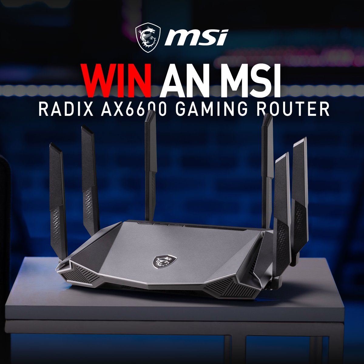 PLEComputers's tweet photo. 🚨𝗪𝗮𝗻𝗻𝗮 𝘄𝗶𝗻 𝘀𝗼𝗺𝗲𝘁𝗵𝗶𝗻𝗴?🚨

The MSI RadiX AX6600 WiFi 6 Tri-Band Gaming Router is a high-performance router designed for gaming and streaming 🎮
Thanks to @AustraliaMSI, we're giving you the chance to win one of two MSI RadiX AX6600 Gaming Routers worth $399!

👉 Like & RT
👉 https://t.co/V1lHQpoRRh
👉 Reply "ULTIMATE SPEED 💨" when you're done

*Open to 🇦🇺 residents only. Winner drawn by PLE Computers on or after 07/08/23