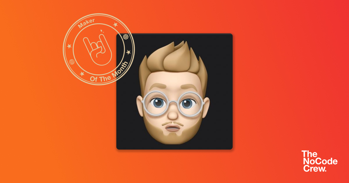 TheNoCodeCrew's tweet photo. Congrats @Fabijet 🥂
You've just won the Maker Of The Month Medal 🏆
To discover his NoCode work 👇🚀✨
https://t.co/IAbXUQx7H4
#TheNoCodeCrew #NoCode #MakerOfTheMonth https://t.co/Xitf29zOo8