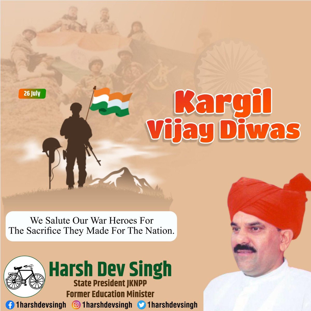 1HarshDevSingh's tweet image. शत शत नमन