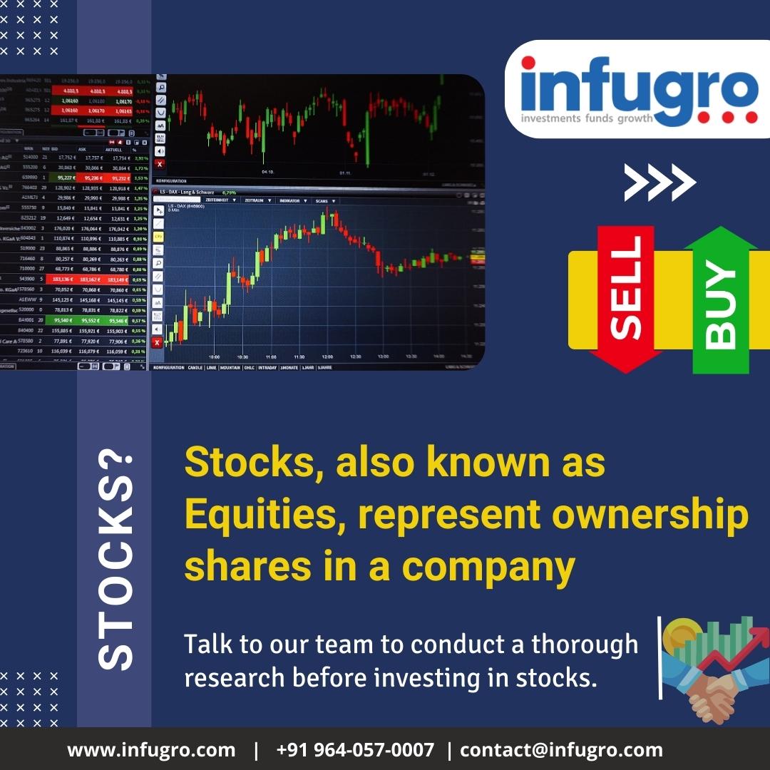 Stocks, also known as equities, represent ownership shares in a company. Here are the basics of stocks:

1. Stocks represent ownership shares in a company.
2. Stocks are traded on stock exchanges like NYSE or NASDAQ.

Read More: https://t.co/Lbvan073TX

#stocks #equities #Infugro https://t.co/7cysrHhke0