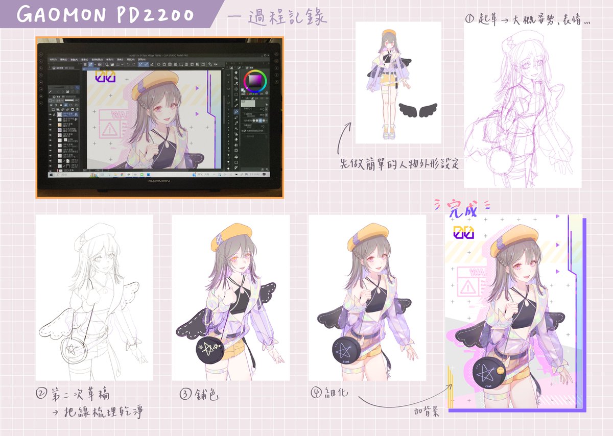 GAOMONJP's tweet photo. 明るい目をした、ふざけた服装の女の子。 
🎨アーティスト:@ichi_o125 
🖥ギア:#gaomonpd2200 
👉:https://t.co/JvIv2rPhwp  #gaomon  

#gaomonペンタブ  #イラスト #ペンディスプレイ #ガオモン #販売   #デジタルアート #デジタル描画 #pd2200 https://t.co/I8ojmbpRDl