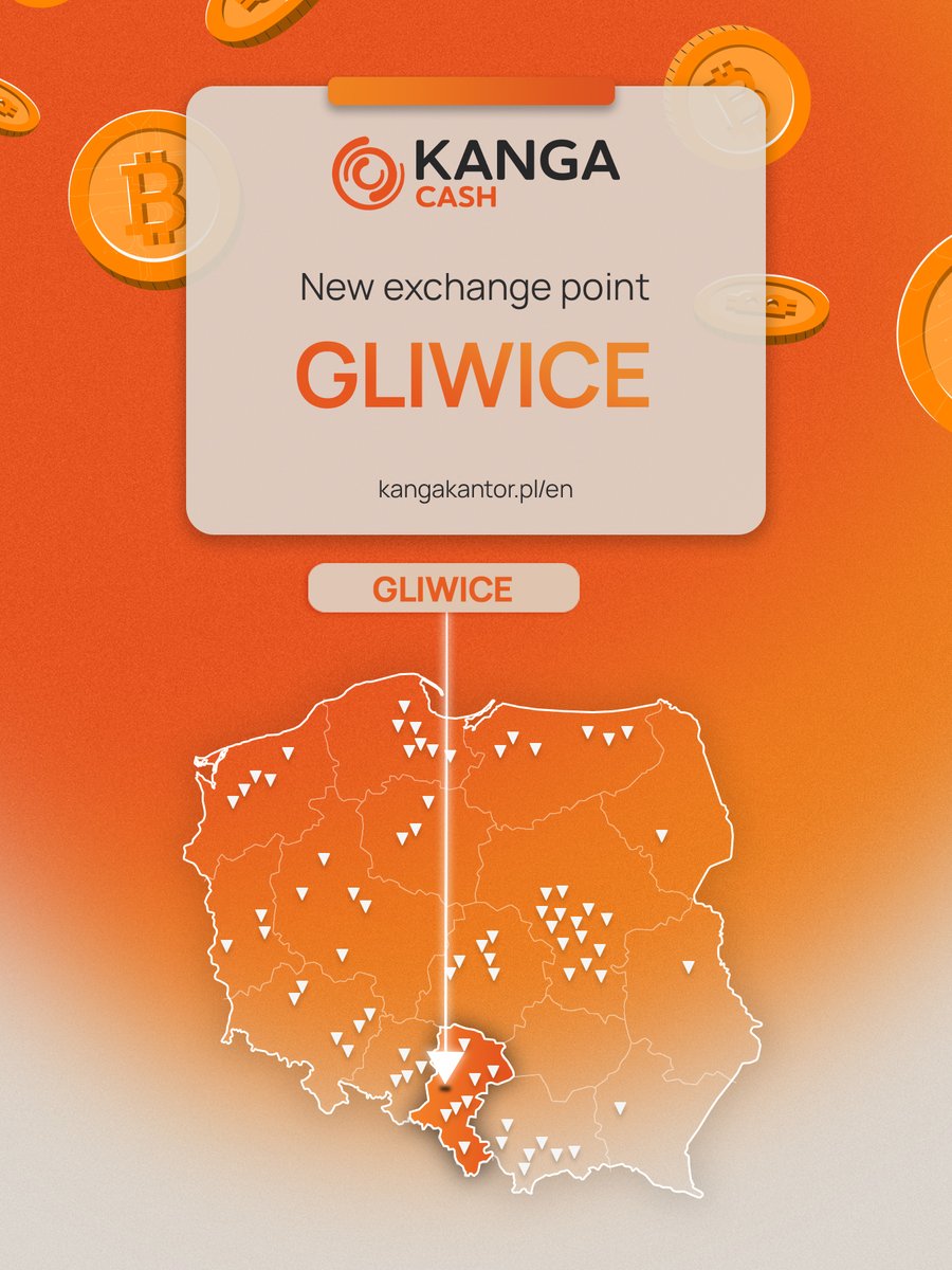 KangaExchange's tweet photo. In the area of Gliwice, a mobile partner Kanga exchange point has just started operating! Schedule an express exchange - wherever and whenever you want! 🏎

📞 Call:  +48 535 961 811

#Kanga #KNG #KangaLocal #KangaExchangePoint https://t.co/w27sXqYPmI
