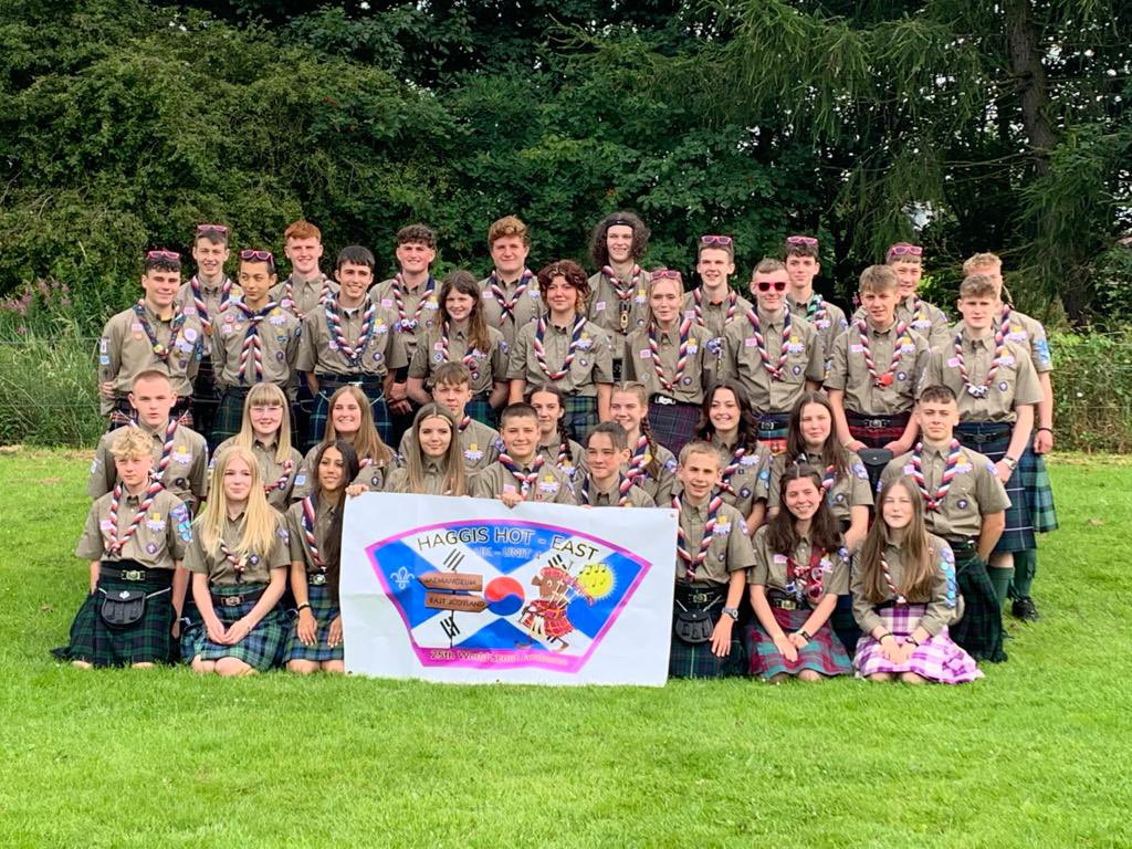 The adventure has began ! Blair has landed safely in South Korea for World Scout Jamboree.
