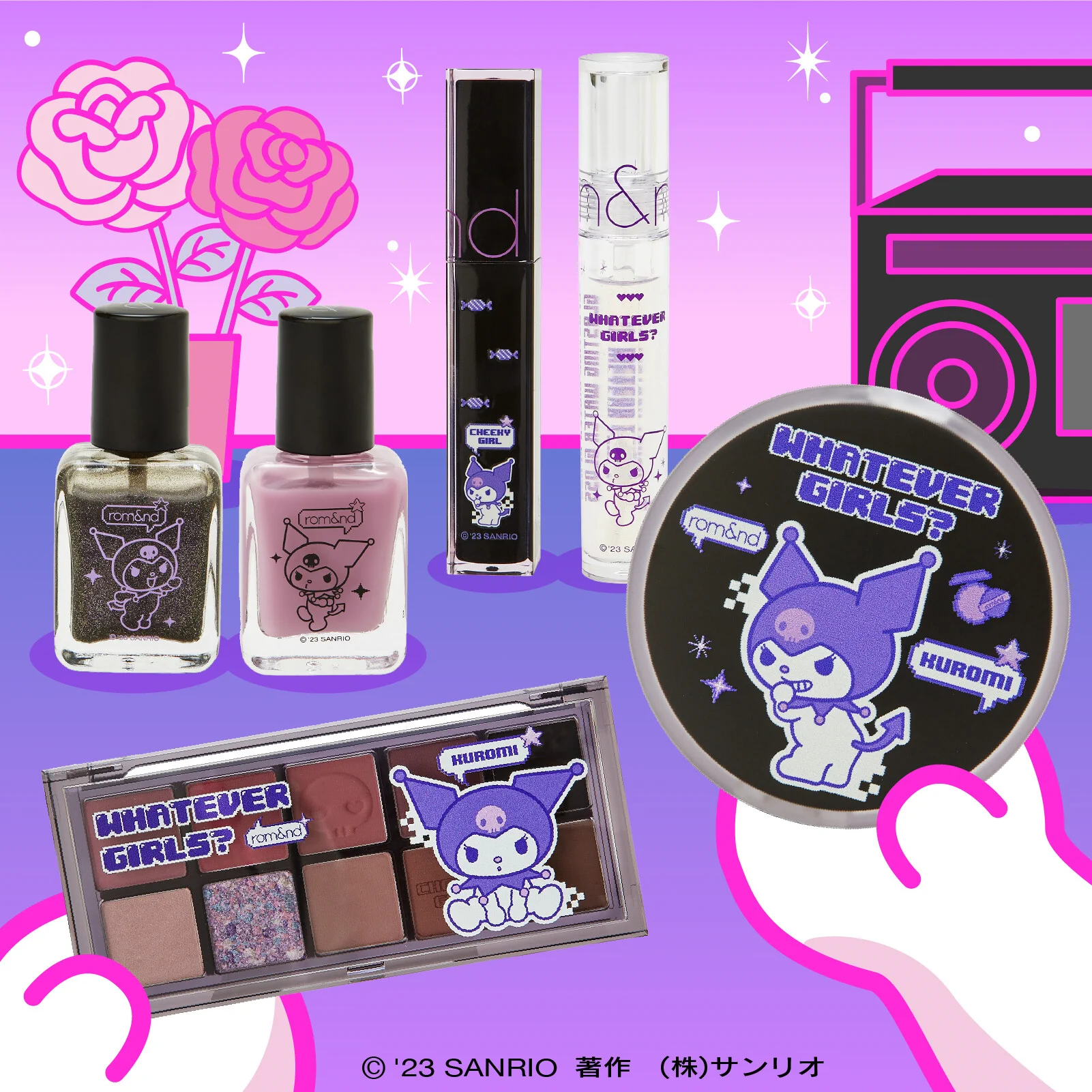 rom&nd KUROMI コスメセット F18YYJUaMAEMvmr?format=webp&