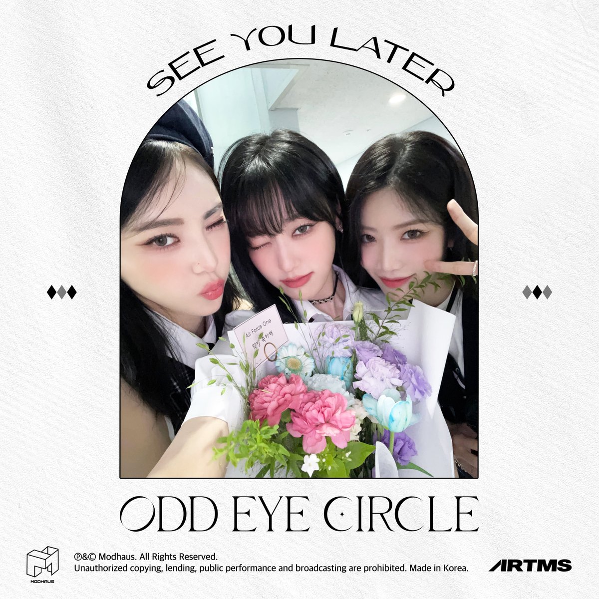 꿈같았던 👟Air Force One 활동!
팬들과 오랜만에 만나고 잊지 못할 추억 만들어서 너무 좋았습니다✨
앞으로도 ❤️핫 썸머 유닛💙ODD EYE CIRCLE💜과 열심히 달려봐요💪

#ARTMS #ODDEYECIRCLE
#KimLip #JinSoul #Choerry