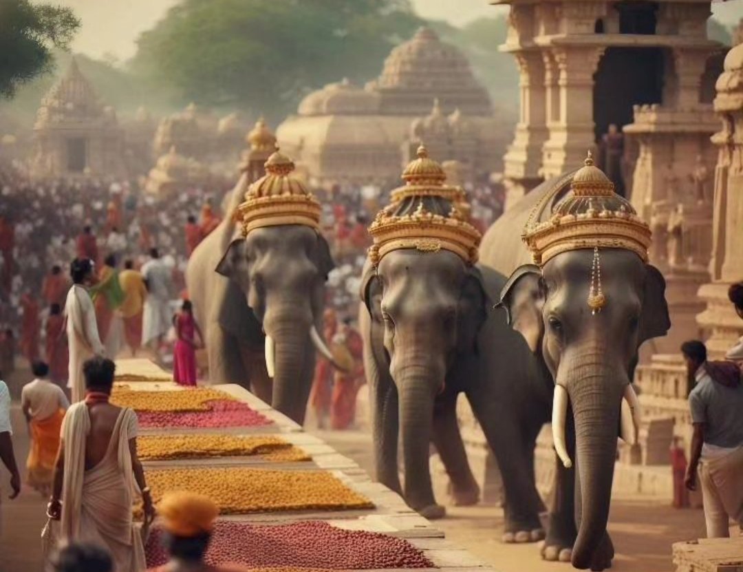Ratnaka56746920's tweet photo. AI generative of the anicent Vijayanagara Empire . The richest city of the world at its time .
#ನಮ್ಮರಾಜ್ಯನಮ್ಮಹೆಮ್ಮೆ #ಹಂಪಿ
#ವಿಜಯನಗರ #onestatemanyworld
#karnatakatourism https://t.co/HMVJSvJgvA