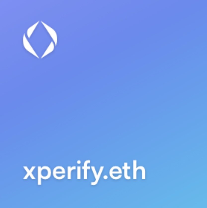 marco9s2's tweet photo. 🚀🔥 Changing Twitter to X was a lit choice by #elonmusk! Inspired by the X trend, I couldn't resist minting one more for the night. Introducing XPERIFY.eth – a domain that unlocks immersive experiences and amplifies reality! 🌟 #Innovation #ENS #x #xENS #Ensvision #Ensdomains https://t.co/tFtqnQJt0U