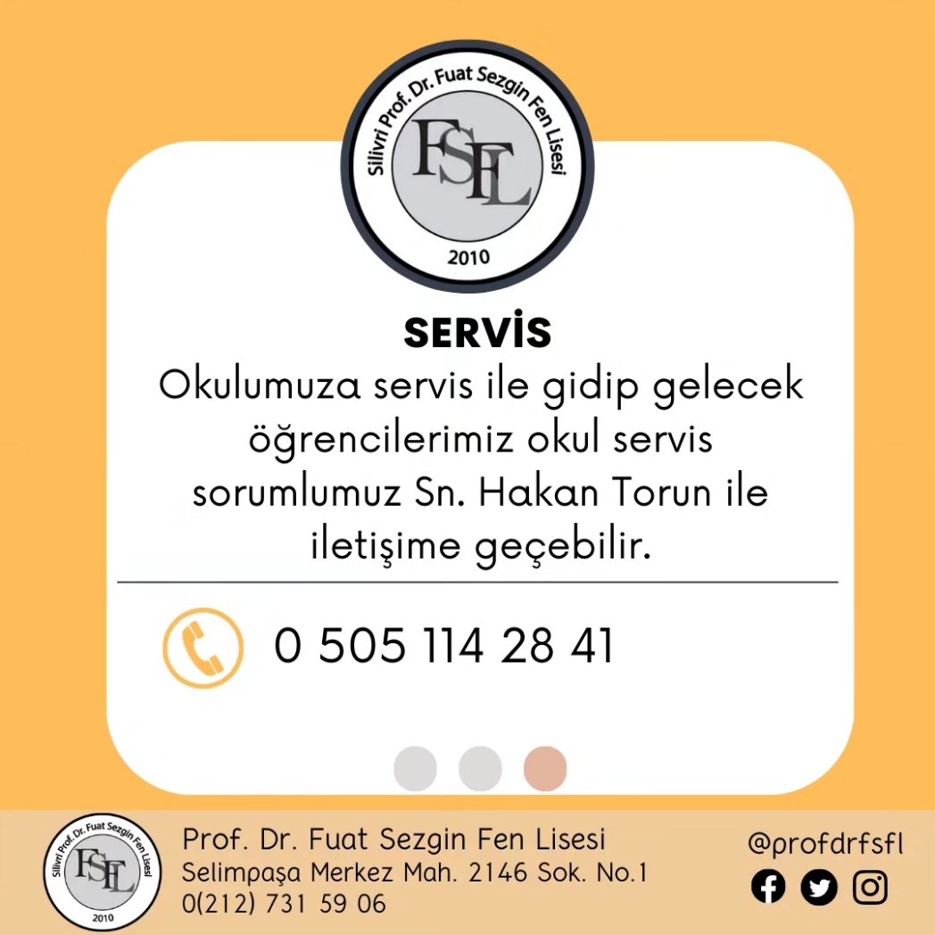 Sevgili öğrencilerimiz, eğitim hayatınız boyunca unutamayacağınız, birçok güzel anıları biriktireceğiniz okulumuza hoş geldiniz. 

FSFL ailesi olarak sizleri kazandığımız için çok mutluyuz ✨

#fsflliolmakayrıcalıktır