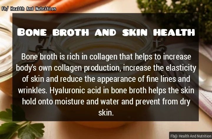 Because bone broth contains a large amount of collagen and gelatin, consuming broth can help support your body’s ability to create collagen and help keep skin strong and youthful for longer.
.
.
.
.
.
#collagen #wrinkles #bonebroth #bonebrothbenefits #skin #skincare #skinhealth