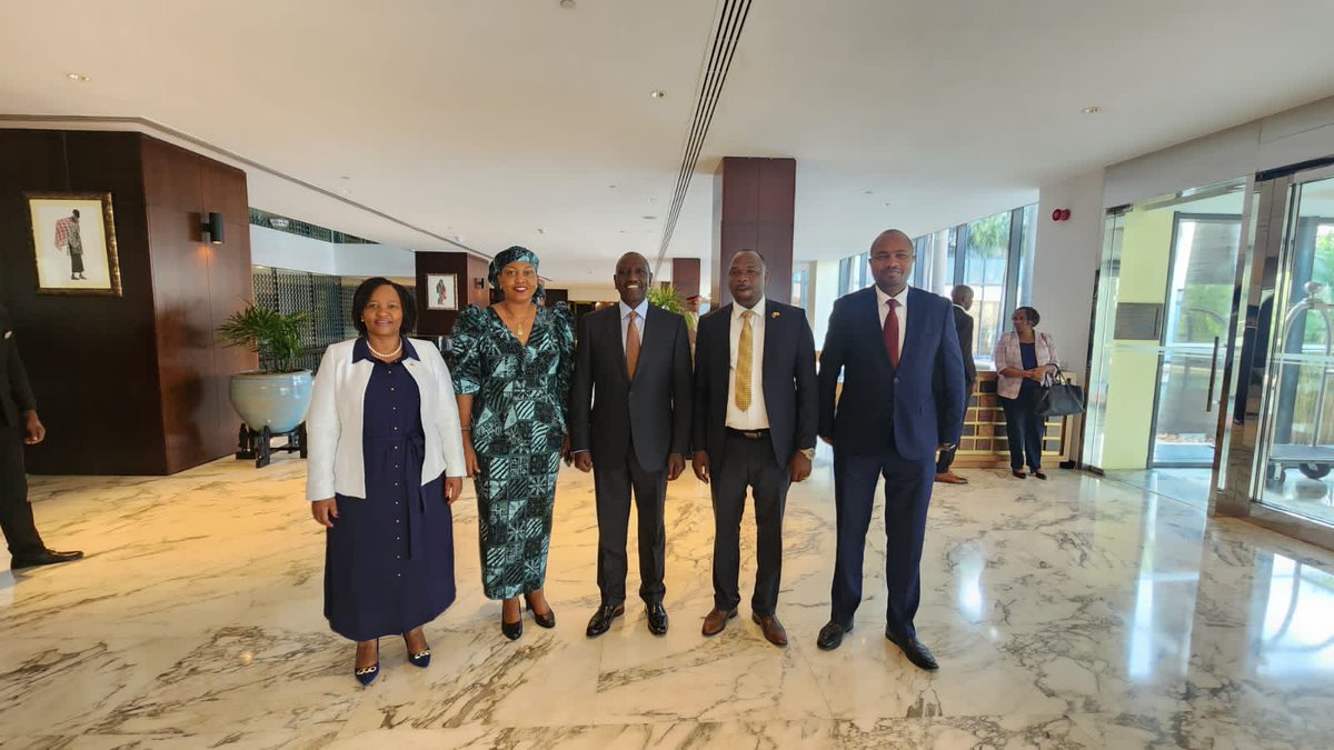 ElijahMemusi's tweet photo. I am in a delegation that accompanied the President of the Republic of Kenya,  Excellency William Ruto to Dar Salam in Tanzania for a conference on Human Capital and Development https://t.co/qmKibnJ2HW