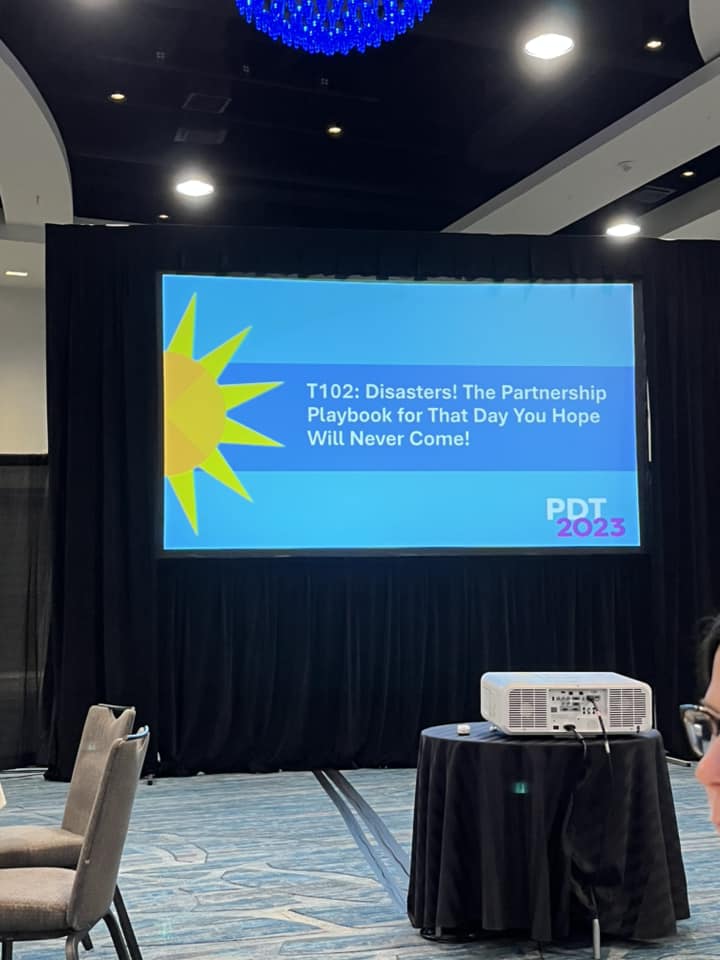 AgaBoston's tweet photo. What a day yesterday at the PDT! So many things to see and do in Orlando. #pdt23 https://t.co/8EkCtVcEy8