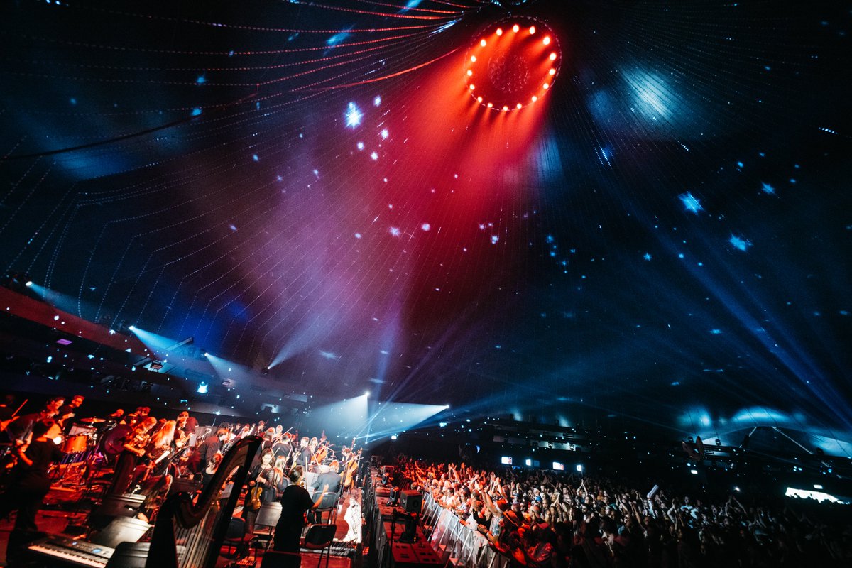 tomorrowland's tweet photo. Seven talented artists got the unique opportunity to join the Symphony of Unity orchestra for a wonderful performance at the Atmosphere Stage. Together with @BMW. https://t.co/y9xpKahAZE
