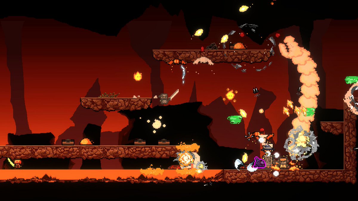 gamespark's tweet photo. 最大4人マルチプレイ可能な2DローグライトACTが正式リリース！取得制限のないアイテムとスキルなどを組み合わせて自分だけのスタイルを構築―採れたて！本日のSteam注目ゲーム3選【2023年7月26日】
https://t.co/y6G1ElwahS

日本語にも対応しており、「非常に好評」を獲得しています。 https://t.co/WLpEaQIPYR