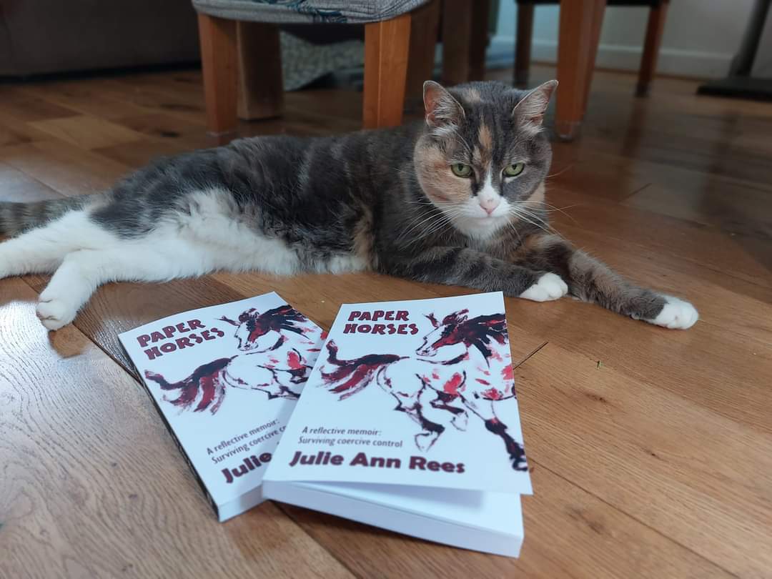 JulieRe36071199's tweet photo. Love to see photos from people who have bought my book. I hope the cat enjoys the read. ❤️ https://t.co/UoVWiGuJXj