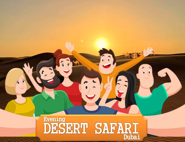 Be with your family and friend!!!.. Experience a thrilling dune bashing, have a memorable sunset photos, enjoy live entertainment with a bbq dinner and many more!!!...

#DesertSafari
#Eveningdesertsafari
#Dunebashing
#BBQDinner
#Sunsetphoto
#Camelride
