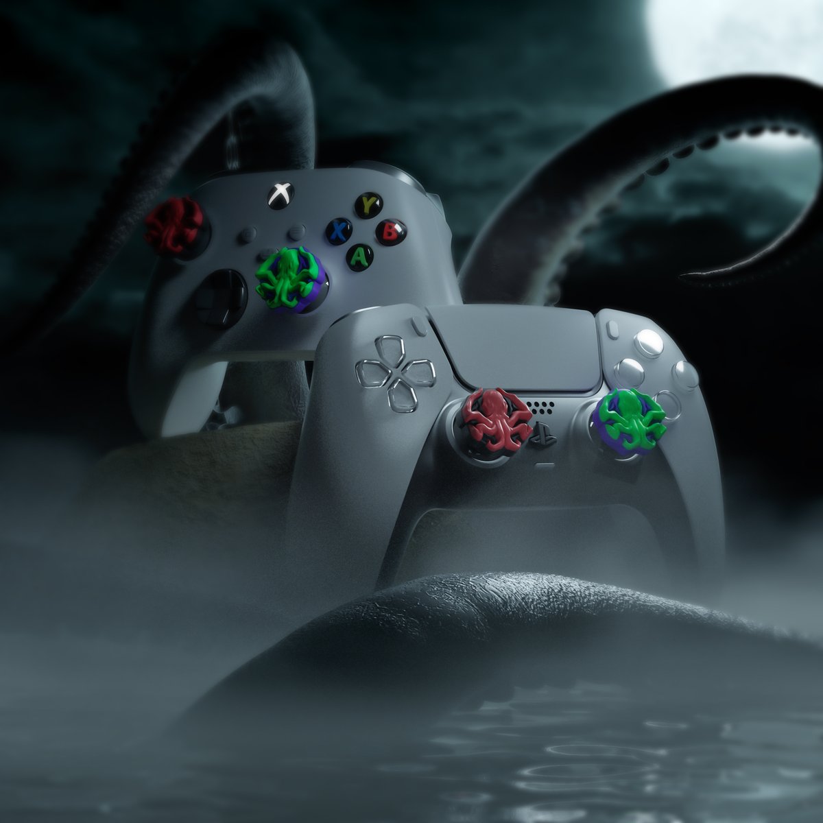 PlayVitalGaming's tweet image. This vibe reminds you of which #game?

#gamevibes #videogames #Cthulhu #PS5Share  #Xbox #playvital