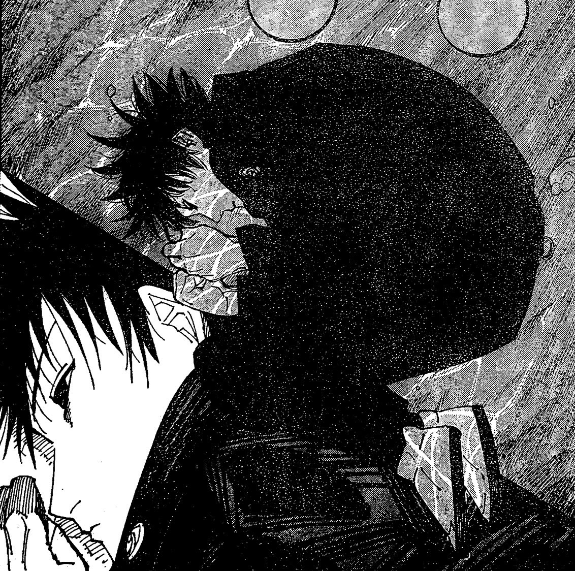 biyuuji's tweet photo. #jjk230 #jjkspoilers a grown man using a child to take the hits sukuna u are a sick sick individual https://t.co/0EsrNZ0o2u