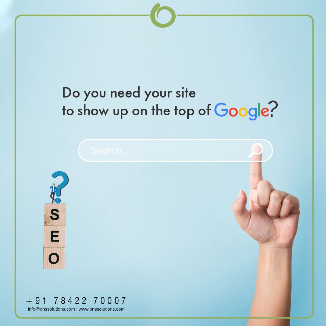 onsideas's tweet photo. Do you need your site to show up on the top of GOOGLE?

#seo #searchengineoptimization #digitalmarketingagency #digitalmarketing #branding #advertising #searchenginemarketing #organicsearch #organicsearchtraffic #digitalmarketingexpert #marketingstrategy #marketing #business https://t.co/xSQc1euM8o