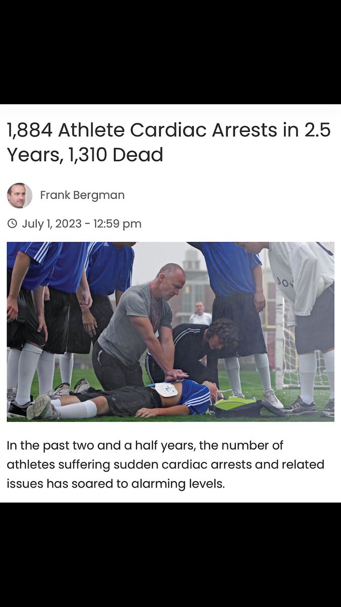 Holy fucking shit. Let’s see what the “athletes have always died” crowd think of this. Terrifying number.