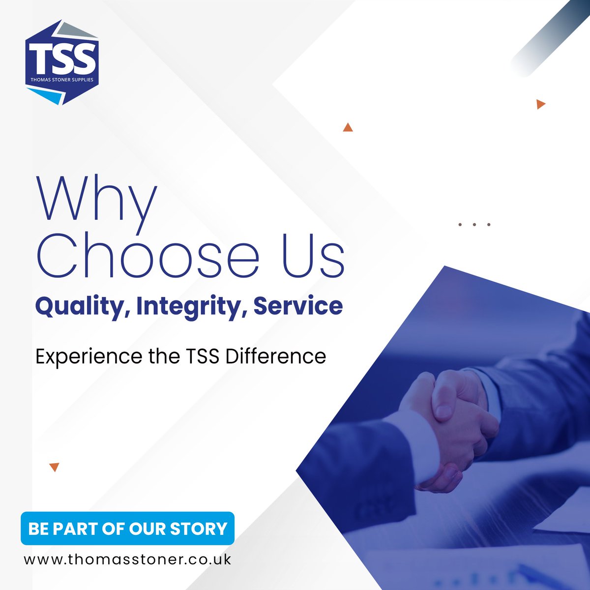 Experience the #TSSDifference and see how we make your workspace thrive. Ready to be part of our story? 
Please find out more at thomasstoner.co.uk or call us at 03300 300600. 
#WhyChooseTSS #WorkspaceEnhancement #ExceptionalService #OfficeSupplies #Tech #Furniture #PPE