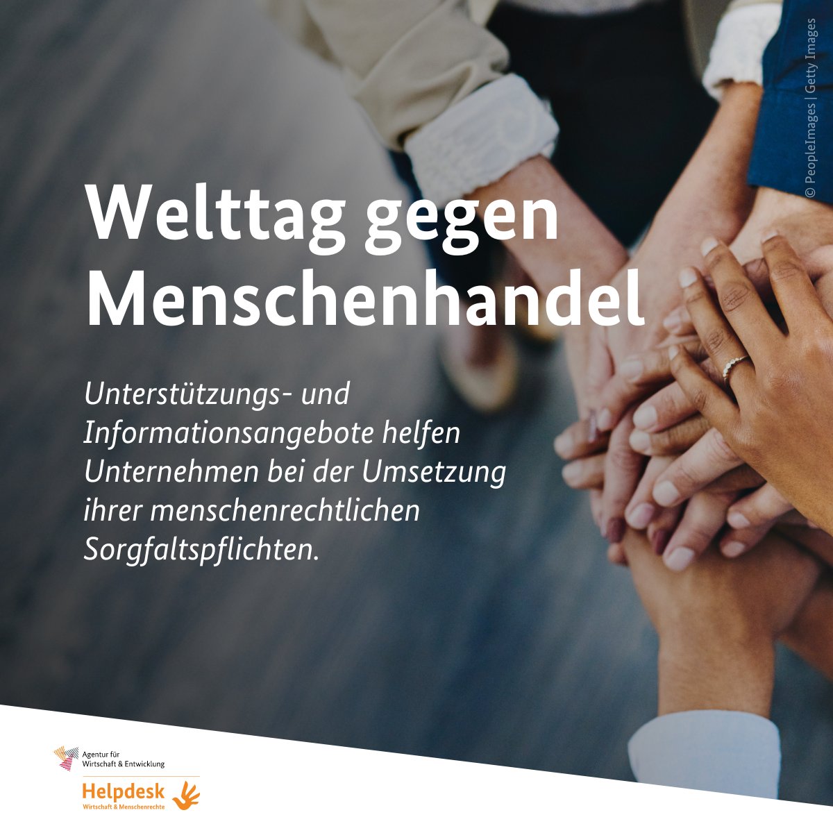 Heute ist Welttag gegen Menschenhandel. Wie können Sie in Ihrem Unternehmen aktiv Menschenhandel entlang ihrer Lieferkette vermeiden? Der Leitfaden von <a href="/Anti_Slavery/">Anti-Slavery International</a> bietet Ihnen Unterstützung  👉  antislavery.org/wp-content/upl…