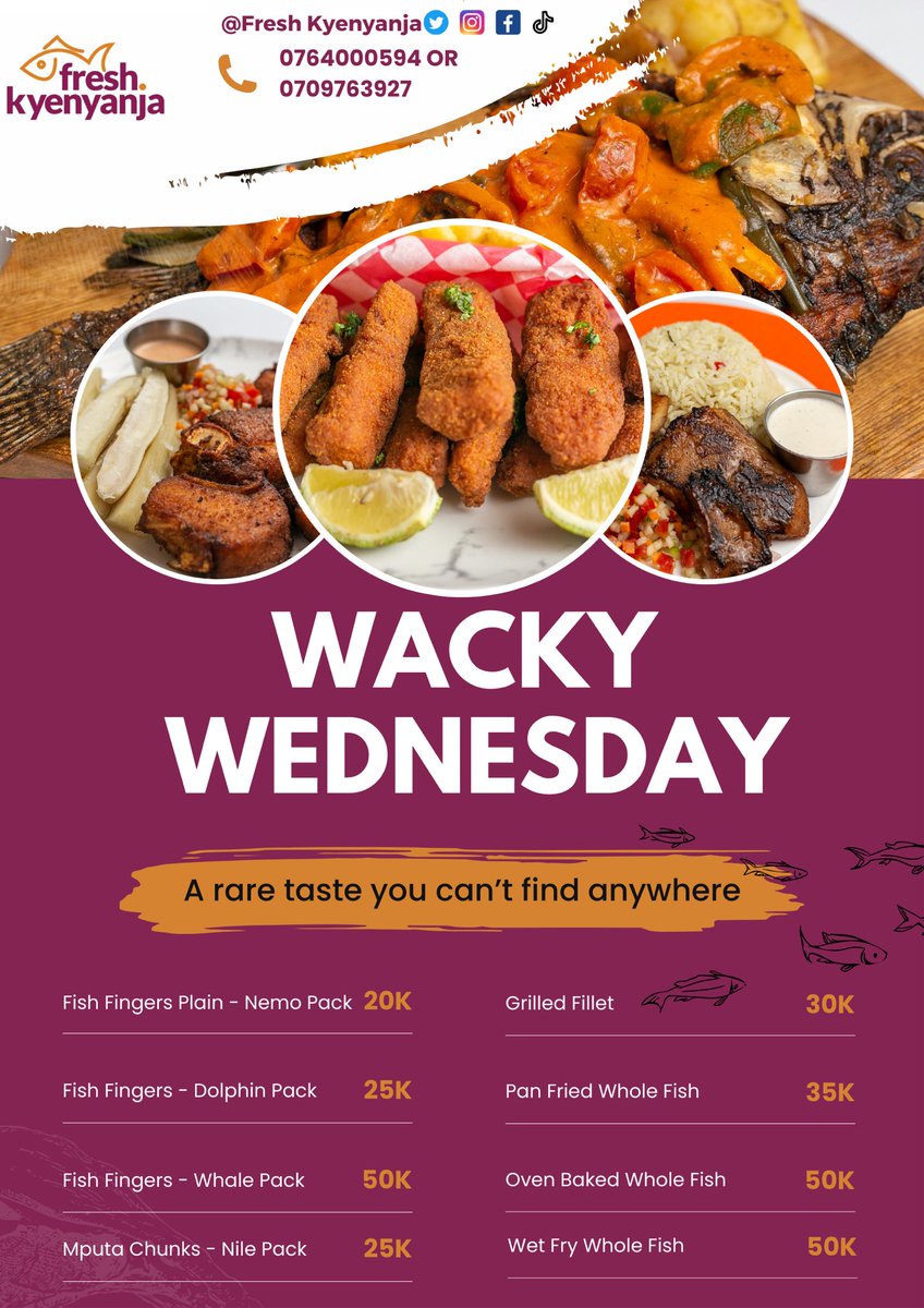 It’s the last Wednesday of the month, treat yourself! #wackywednesday