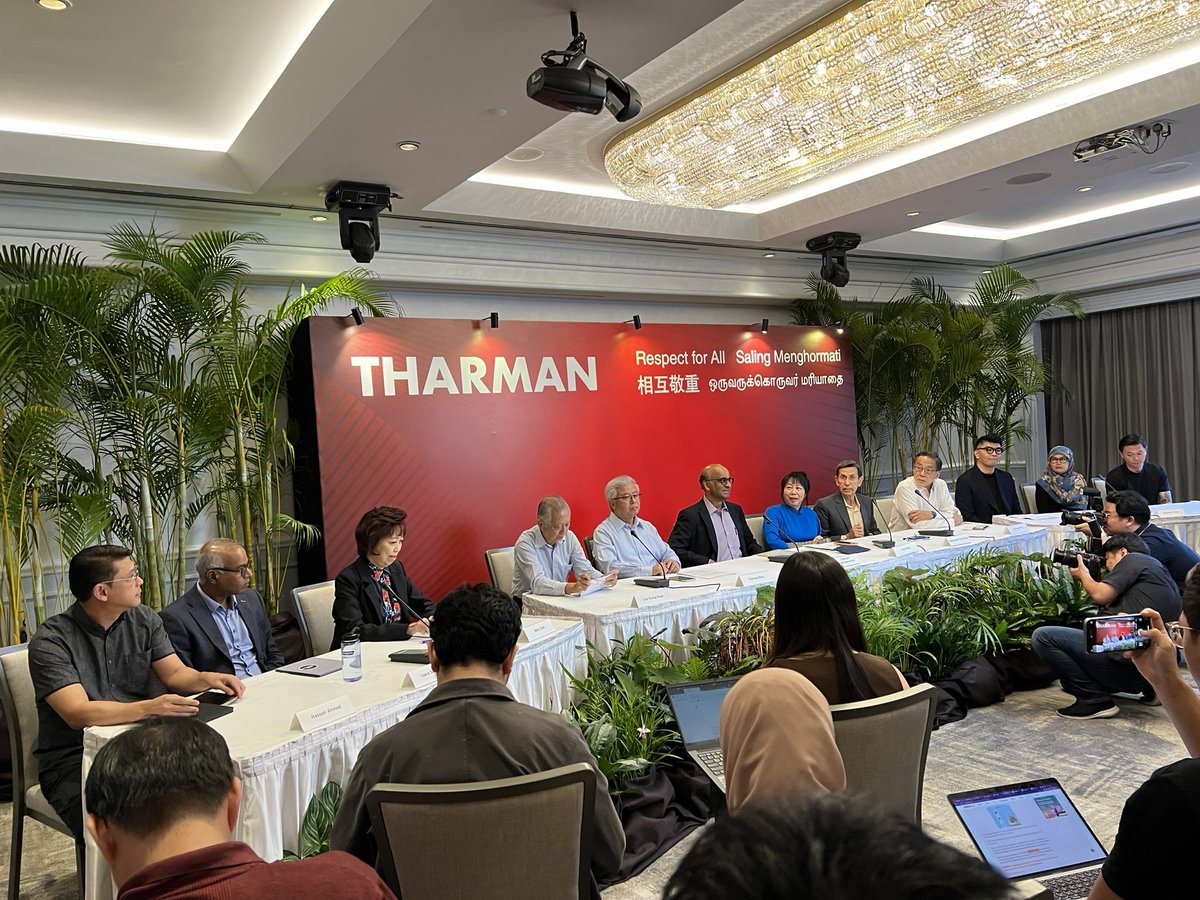 THARMAN UNVEILS PRESIDENTIAL CAMPAIGN: 
Slogan - Respect for All