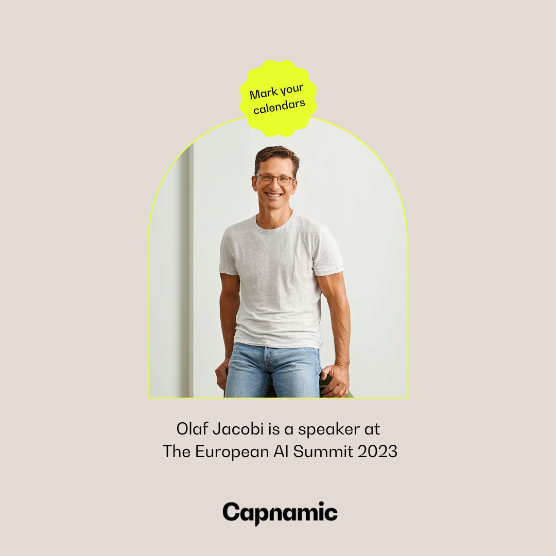 🎤 This year's European AI Summit will feature our managing partner @olafjacobi as a speaker. On August 17th, he will share his expectations and insights from a VC standpoint and you can attend online for free. 
Sign up now! 
us06web.zoom.us/webinar/regist…
#capnamic #europeantech #ai