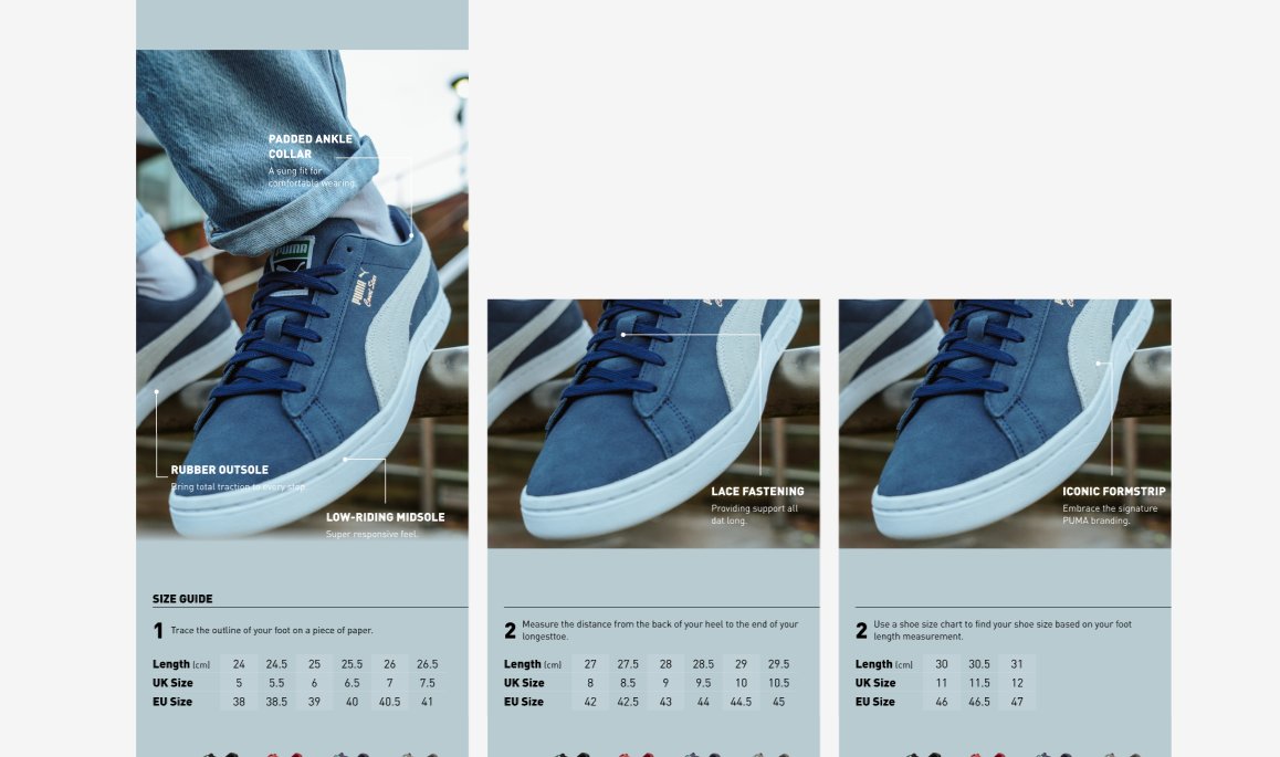 _GeorgeReid_'s tweet image. Resize for mobile.

Also might like this way to make size guides easier to read by enlarging it and expanding across the slider.

I'd say DM me for help, but we can't take on any more work right now.

#itsalwaysdayone #designexamples
