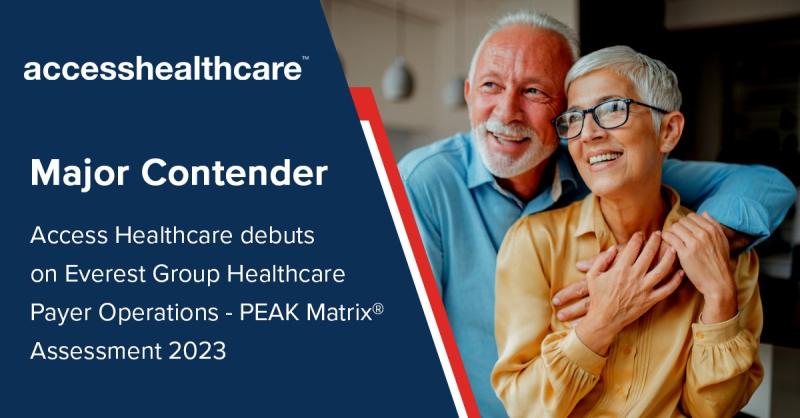 🚀 Access Healthcare Services makes a remarkable entrance on the Everest Group's Healthcare Payer Operations PEAK Matrix® Assessment 2023 as a "Major Contender." 

#HealthcarePayer #payer #healthcareit #healthcarebpo  #peakmatrix #everestgroup
lnkd.in/gHjtMGqx