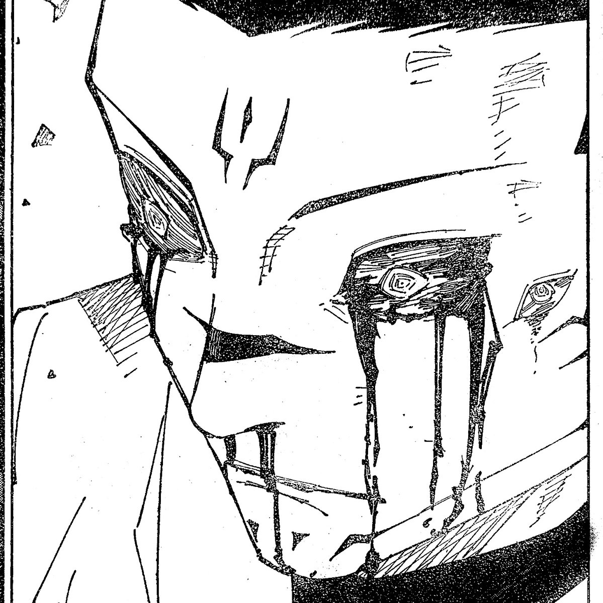 vantaeprod's tweet photo. gojo laughing at sukuna LMAOOOO we're so BACK #jjk230 #jjkspoilers https://t.co/p59bxpERjp