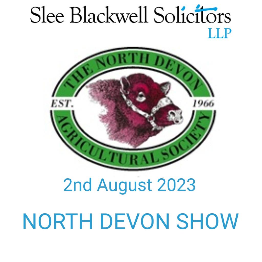 We will be at the North Devon Show on the 2nd of August - NEXT WEEK!

A great day celebrating all things rural with lots to do for all the family. We look forward to seeing you there.

#northdevonshow 
#devonlife 

northdevonshow.com