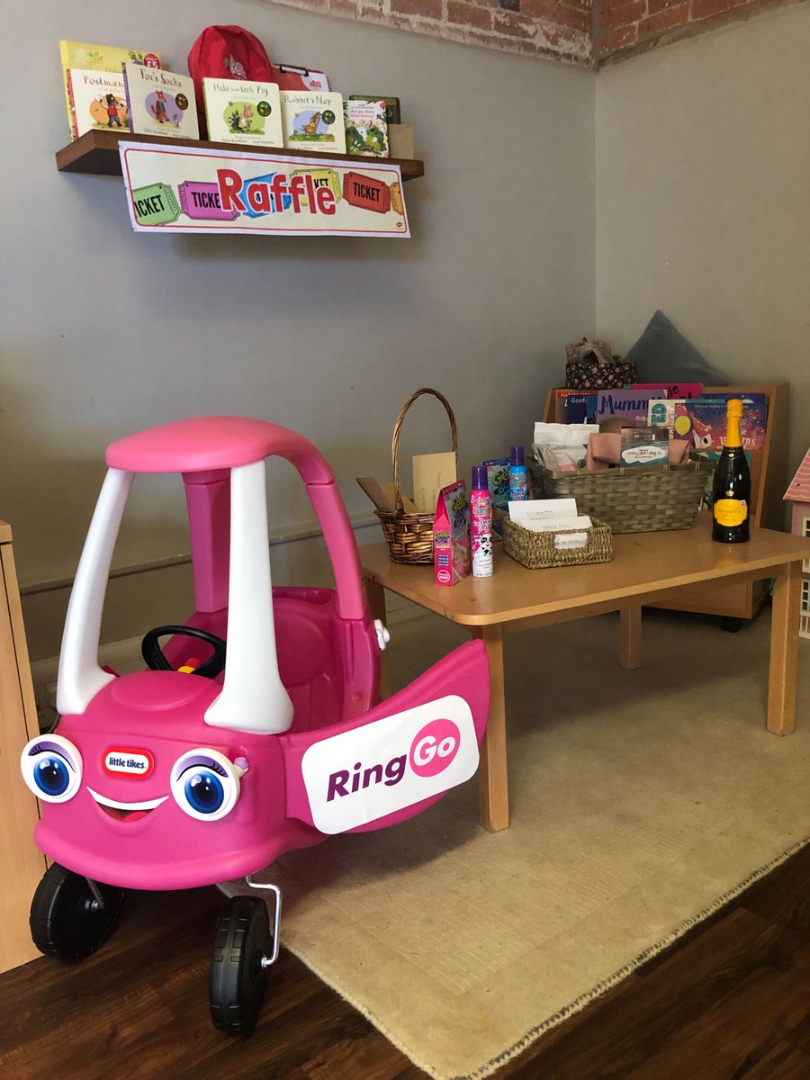 Don't you love our #RingGo car which we donated to our local Busy Bees nursery raffle in #Basingstoke? Alongside donations by Marwell Zoo and The Anvil Arts, the raffle raised £230 for Child Bereavement UK. Many thanks to everyone who helped and bought tickets. #MakeADifference