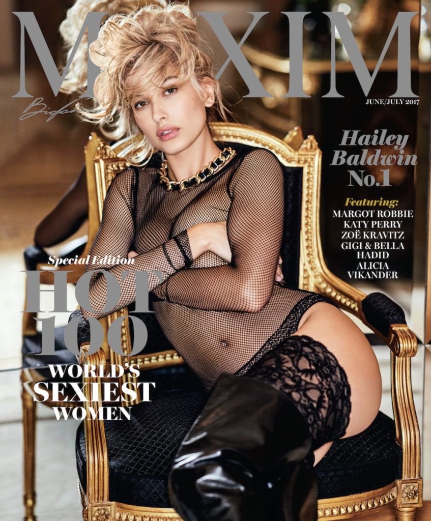 throwback to 2017 when Hailey Baldwin Bieber was Maxim's sexiest woman of the year https://t.co/uwbweJj5TX