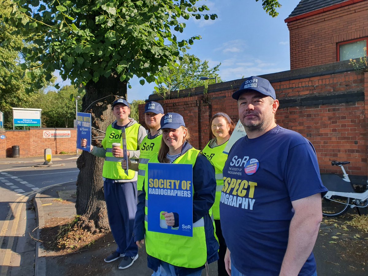 "We provide a critical service and the radiography workforce deserves respect." Dave Pilborough, SoR President. 

<a href="/nottmhospitals/">Nottingham University Hospitals</a> #citycampus #respectradiography