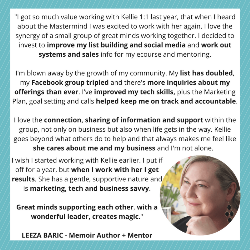 If I could turn back the clock on my business, the one thing I would change is to have surrounded myself with good people from the start.  I'd love you to join us in the next The Online Marketing Mastermind. Book a time to chat > bit.ly/TOM #mastermind