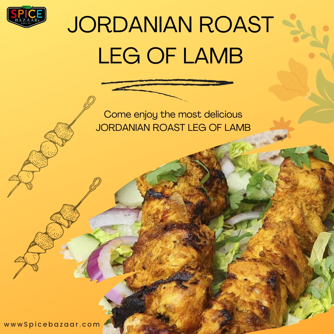 Spice_Bazaar_'s tweet photo. 🍖🌿 Discover the rich and aromatic flavors of Jordanian Roast Leg of Lamb, a culinary journey that will transport you to the heart of the Middle East! 😋✨
.
.
.
.
.
#JordanianCuisine #RoastLegOfLamb #MiddleEasternFlavors #FoodieFaves #TastyTraditions #FoodLoversUnite https://t.co/aOcMgFlUjD