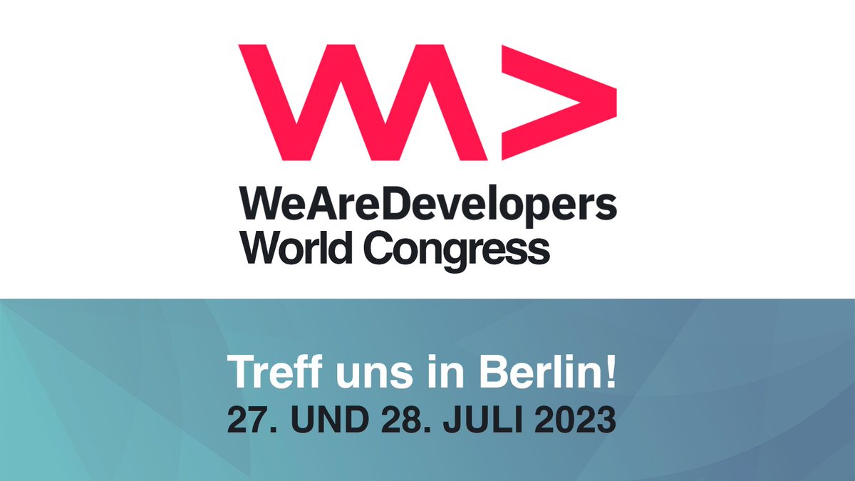 Treff unser e3n Team in Berlin zum #WeAreDevelopers World Congress 2023! 🌍🚀 Wir sind gespannt auf den Austausch mit Euch und neue Impulse aus der Branche. Lasst uns diese großartige Gelegenheit gemeinsam nutzen! #TechEvent #BerlinBound #e3nTeam #developer #magento #Berlin