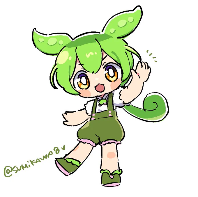 Vtuberさん活動者さん向けでこれくらいのらくがき規模のイラスト¥1,000で受付!みたいなのって需要ありますか?※サムネ使用OK※グッズ化不可↓にアンケートあり 