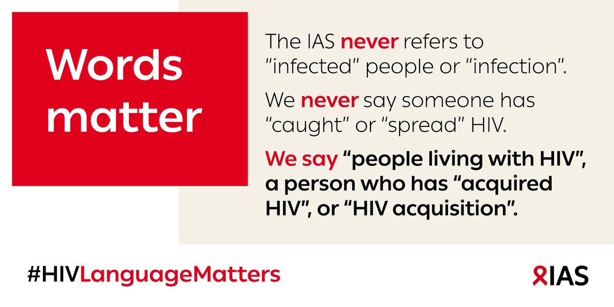 iasociety's tweet photo. 👥 Put people before their status! 

🌐 Join us in choosing words that promote inclusivity, dialogue &amp; equality.
https://t.co/lCeMjLux61

#HIVLanguageMatters #PutPeopleFirst #IAS2023 https://t.co/gEVKiKiUCv