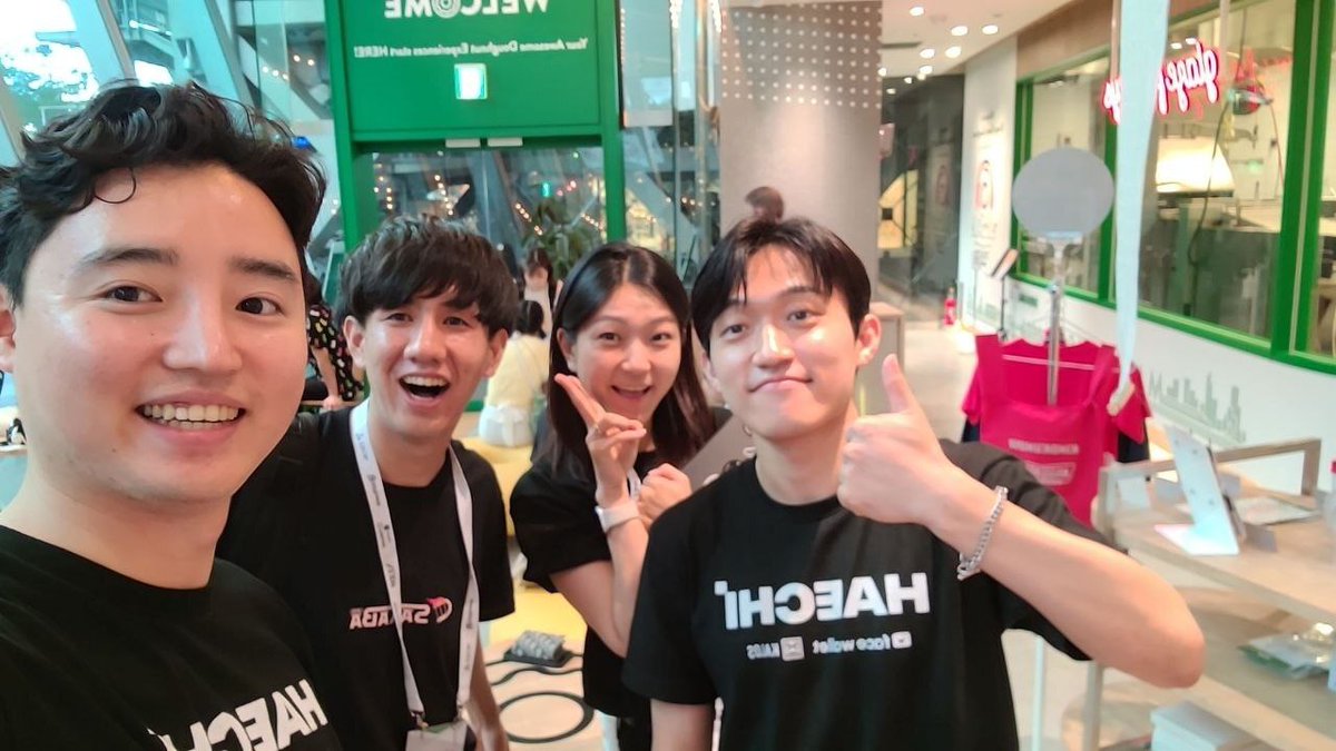 0xfacewallet's tweet photo. Web X fam. We are still here! Meeting after meeting after meeting. It's tough being the BEST wallet solution in Web3 gaming, but hey, we got to pay the bills somehow. #webx #WebX2023 #WebXAsia #facewallet https://t.co/o4zV0kBYlM
