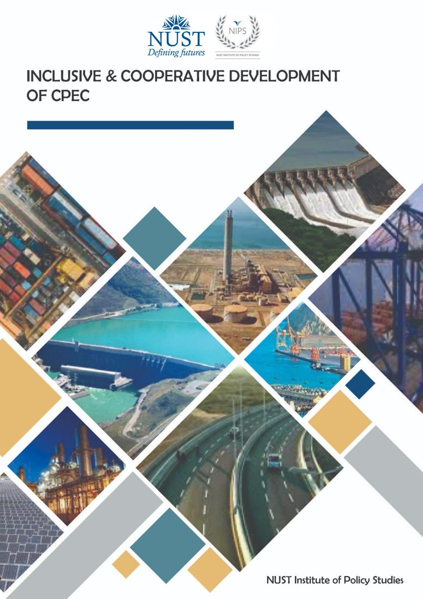 NIPS_NUST's tweet photo. From #NIPSLibrary: On the completion of 10 years of CPEC, read the report of the high-level NIPS Webinar (April 2021) on CPEC, carrying actionable insights in harmony with the vision of CPEC Long Term Plan (2017-2030).
🔗https://t.co/RjBWHBwtw1
@CPECOfficials @CPEC_Official #CPEC https://t.co/MID7kUhyPT