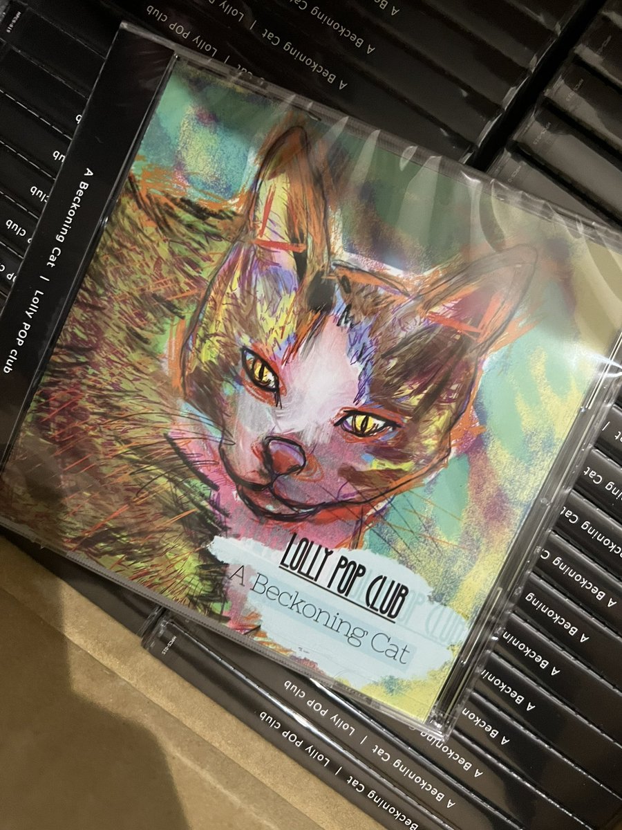 lolly_pop_club's tweet photo. いよいよ明日となったA Beckoning Cat release Liveでは8/2発売予定のCD版も物販で販売する予定です❗️✨

是非手に入れてください👺 https://t.co/71PHPCqVxs