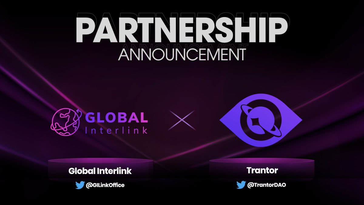 GILinkOffice's tweet photo. We are thrilled to declare that @GILinkoffice has entered a partnership with @TrantorDAO!🎉

💥In celebration of our partnership, we're launching an campaign!

🎁Rewards: 2⃣0️⃣ WL Slots from GIL and 8⃣0️⃣ slots receiving 1000 tGIL each

To participate👇

#Partnership #GIL #Trantor https://t.co/mBYDlO5Aep